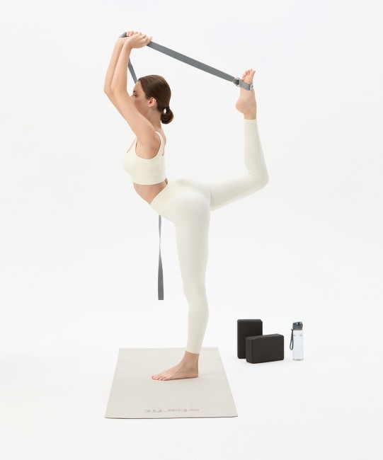 Ремень для йоги STARFIT YB-100 240 см, темно-серый (2113734)