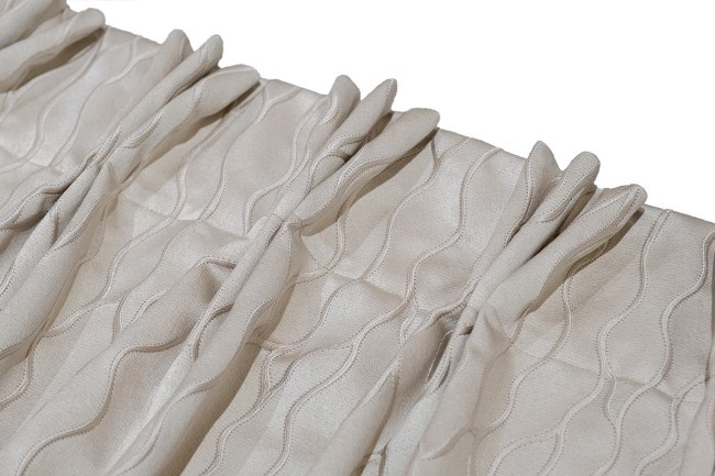 Портьера Mesh бежевый 275*260 (TT-00013896)