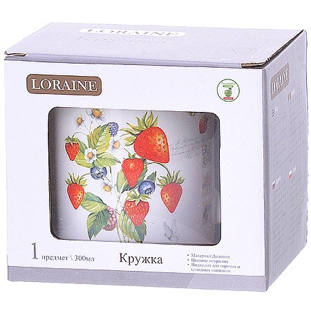 Кружка 300 мл.LR (30314)