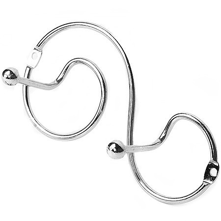 Вешалка - крючок нерж (2кр) (1450) Вешалка - крючок нерж (2кр) (1450)