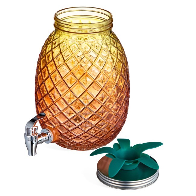 Диспенсер для напитков "pineapple", 18*25,5 см, 4 л Lefard (718-204)