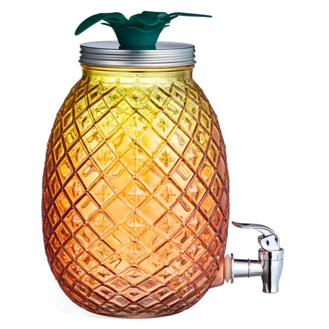 Диспенсер для напитков "pineapple", 18*25,5 см, 4 л Lefard (718-204)