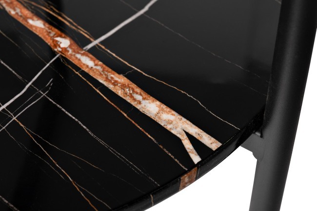 Стеллаж черный d50*124см (TT-00009986)