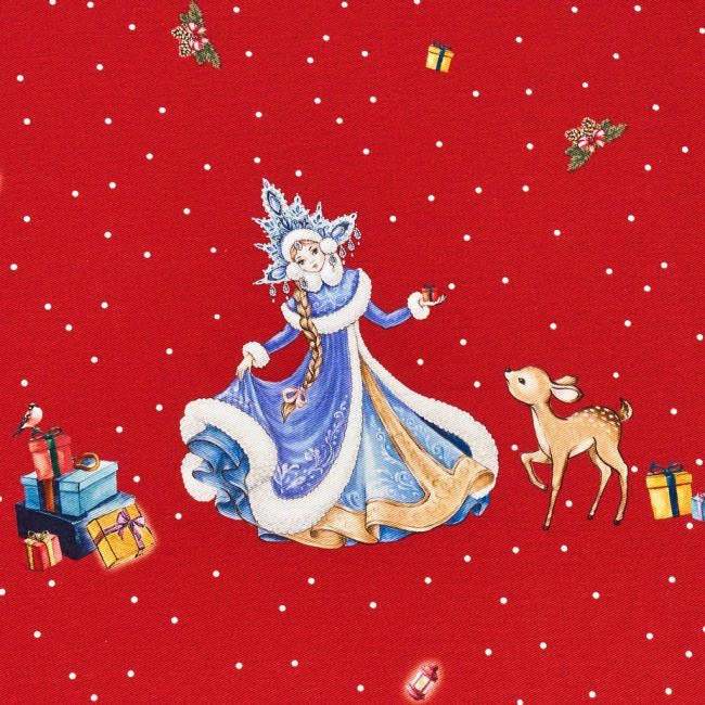 Скатерть овальная "с новым годом" 140х300см ,красный, 100% хлопок,твил пропитка Lefard (850-763-42) Скатерть овальная "с новым годом" 140х300см ,красный, 100% хлопок,твил пропитка Lefard (850-763-42)