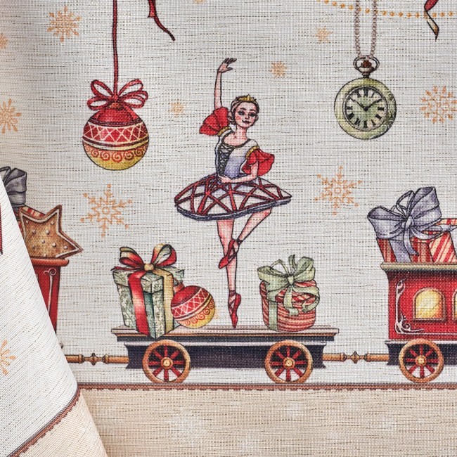 Скатерть 140х180 cm прямоугольная, "щелкунчик" цвет: бежевый, tm lefard, полиэстер 100% Lefard (986-002-19) Скатерть 140х180 cm прямоугольная, "щелкунчик" цвет: бежевый, tm lefard, полиэстер 100% Lefard (986-002-19)