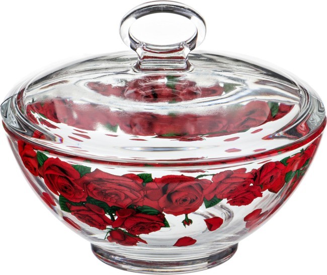 Сахарница "розарий"130 мл. Алешина Р.р. (484-136)