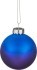 Декоративное изделие шар стеклянный диаметр=6 см. высота=7 см. цвет: синий с фиолетовым Dalian Hantai (862-124)