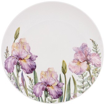 Тарелка закусочная lefard "irises" 20,5 см Lefard (410-148-1)