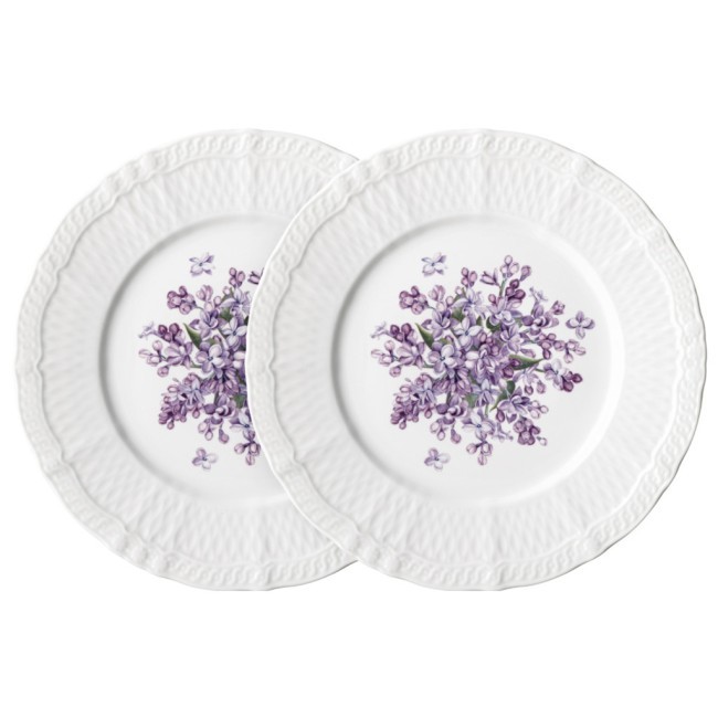 Набор тарелок закусочных lefard  "lilac" 2 шт. 20,5 см Lefard (760-848)