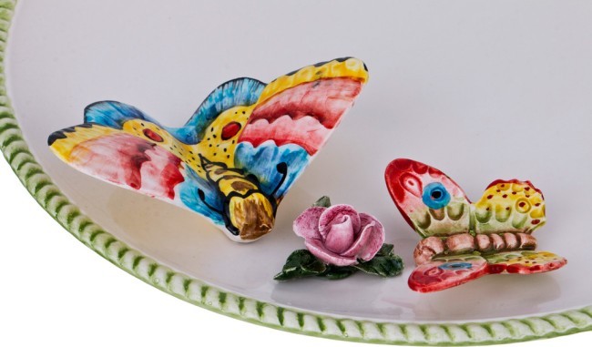 Блюдо "бабочка" диаметр=30 см высота=6 см Annaluma (628-662) Блюдо "бабочка" диаметр=30 см высота=6 см Annaluma (628-662)