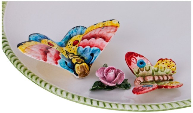 Блюдо "бабочка" диаметр=30 см высота=6 см Annaluma (628-662) Блюдо "бабочка" диаметр=30 см высота=6 см Annaluma (628-662)