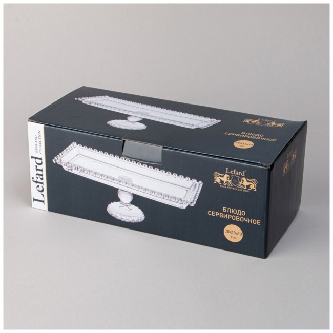 Блюдо сервировочное "sweety" на ножке 30х13х10 см Lefard (691-114)