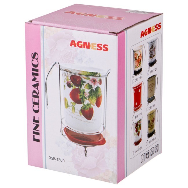 Подставка под кухонные приборы "coffee" 10,5*10,5*16 см. Agness (358-1326) Подставка под кухонные приборы "coffee" 10,5*10,5*16 см. Agness (358-1326)