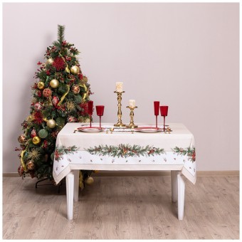 Скатерть "celebration" 140х110см ,бежевый,100% хлопок с пропиткой,твил,горох Lefard (850-734-26) Скатерть "celebration" 140х110см ,бежевый,100% хлопок с пропиткой,твил,горох Lefard (850-734-26)