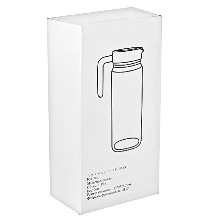 Кувшин 1,15л индивидуальная упак LR (26868) Кувшин 1,15л индивидуальная упак LR (26868)