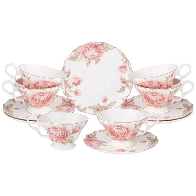 Чайный набор lefard "астра" 12 пр. на 6 пер. 280 мл Lefard (86-2521) Чайный набор lefard "астра" 12 пр. на 6 пер. 280 мл Lefard (86-2521)