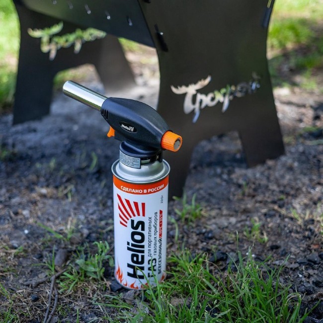 Газовый резак с пьезоподжигом Helios HS-AS-511C (72388) Газовый резак с пьезоподжигом Helios HS-AS-511C (72388)