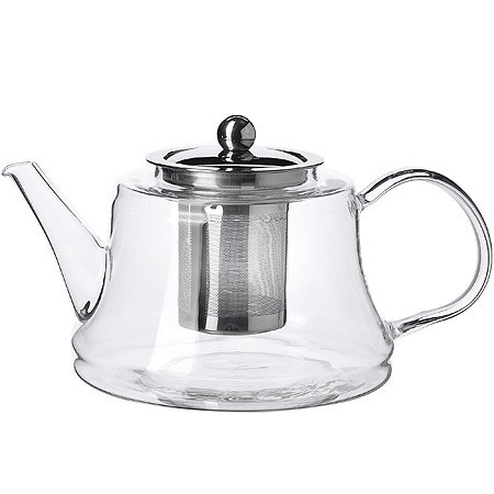 Заварочный чайник 3пр 850мл стек н/с LR (60077) Заварочный чайник 3пр 850мл стек н/с LR (60077)