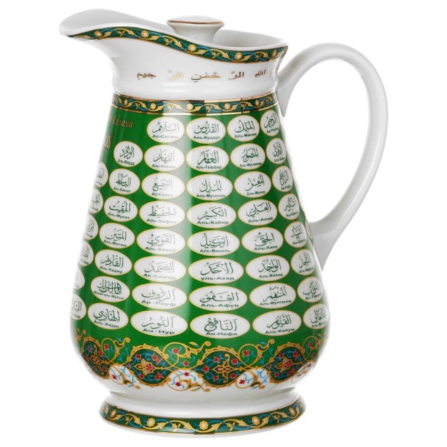 Кувшин с крышкой "99 имён аллаха" 1500 мл. Lefard (86-2043) Кувшин с крышкой "99 имён аллаха" 1500 мл. Lefard (86-2043)