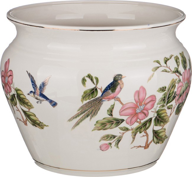 Кашпо "птицы" диаметр=31 см.высота=27 см. Loucicentro-Ceram. Louсa (742-265) Кашпо "птицы" диаметр=31 см.высота=27 см. Loucicentro-Ceram. Louсa (742-265)