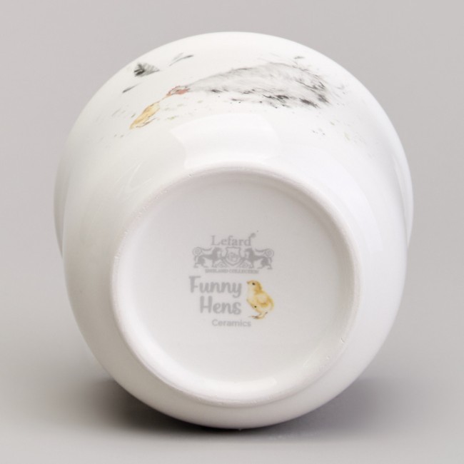 Сахарница с ложкой lefard "funny hens" 9,5*10 см 300 мл Lefard (358-2309)
