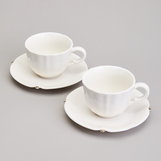 Чайный набор lefard "sunday" на 2 пер. 4 пр. 220 мл золотой Lefard (359-913)