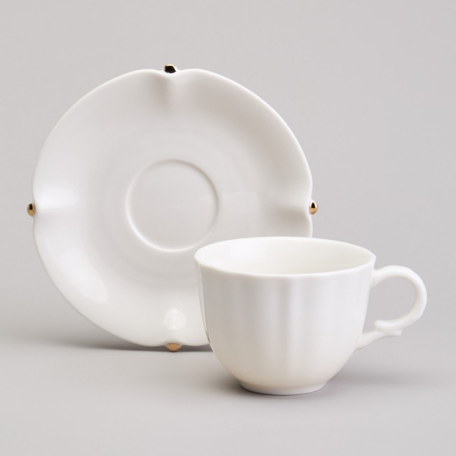 Чайный набор lefard "sunday" на 2 пер. 4 пр. 220 мл золотой Lefard (359-913)