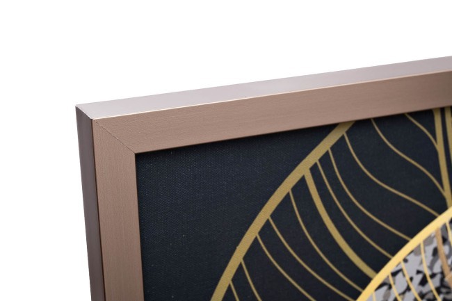 Холст "Золотые листья-1" 100х70 см, багет( латунь),поталь (TT-00010792) Холст "Золотые листья-1" 100х70 см, багет( латунь),поталь (TT-00010792)