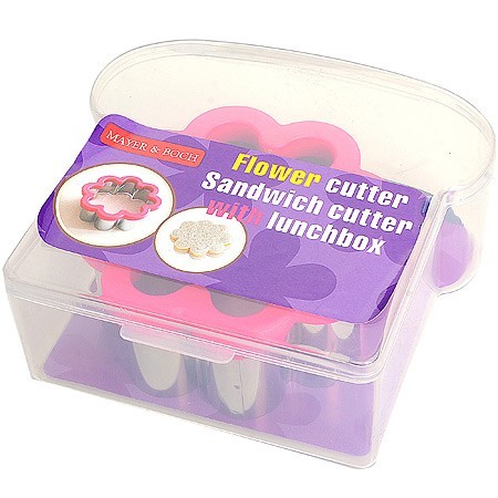 Форма д/сэндвича ЦВЕТОК+контейнер МВ (24005) Форма д/сэндвича ЦВЕТОК+контейнер МВ (24005)