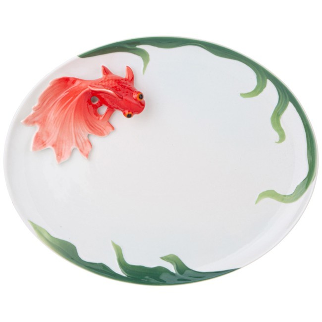 Блюдо lefard "золотая рыбка" 27*22 см Lefard (58-181)