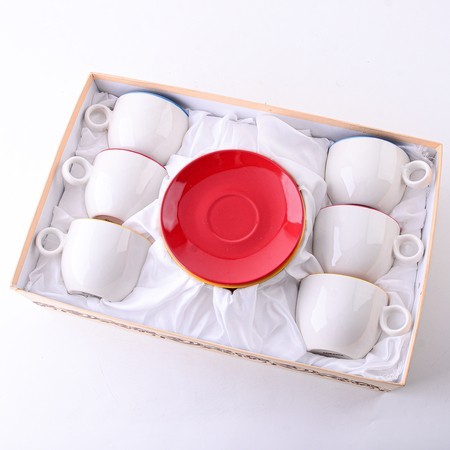 Чайный сервиз на 6 персон 250 мл 12 пр керамика LR (9-27581-5) Чайный сервиз на 6 персон 250 мл 12 пр керамика LR (9-27581-5)