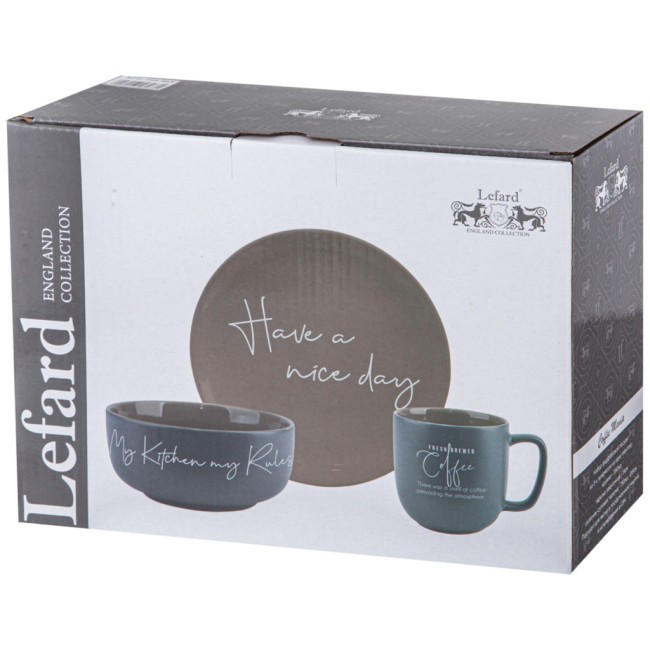 Набор посуды lefard 3 предмета "coffeemania" Lefard (756-463)