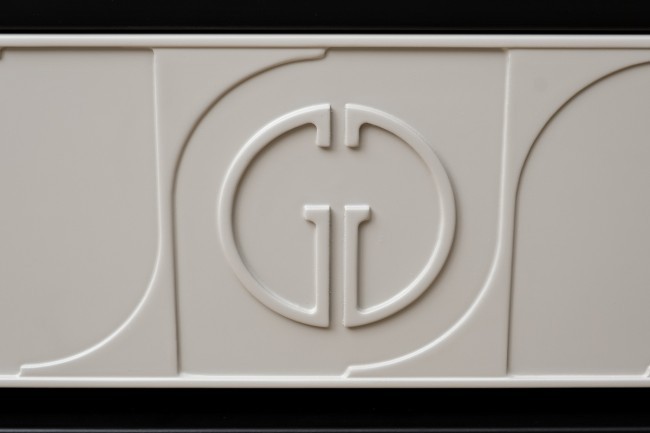 Консоль Spinola черно/серая 109*40*80см (TT-00011887)