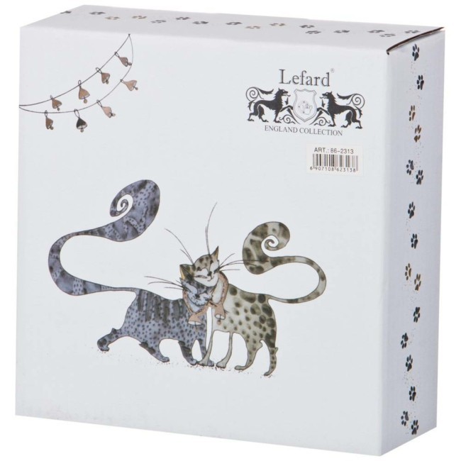 Салатник - тарелка суповая lefard "котики" 16*5 см Lefard (86-2313)