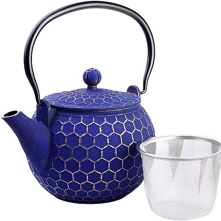 Чайник заварочный с крышкой с фильтром 1,15л 3пр чугун Mayer&Boch (40534)