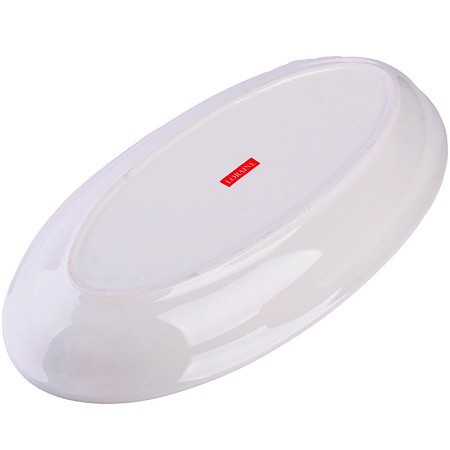 Блюдо сервировочное 28,2х14,5х3,5см Бабочки в саду доломит LR (60134)