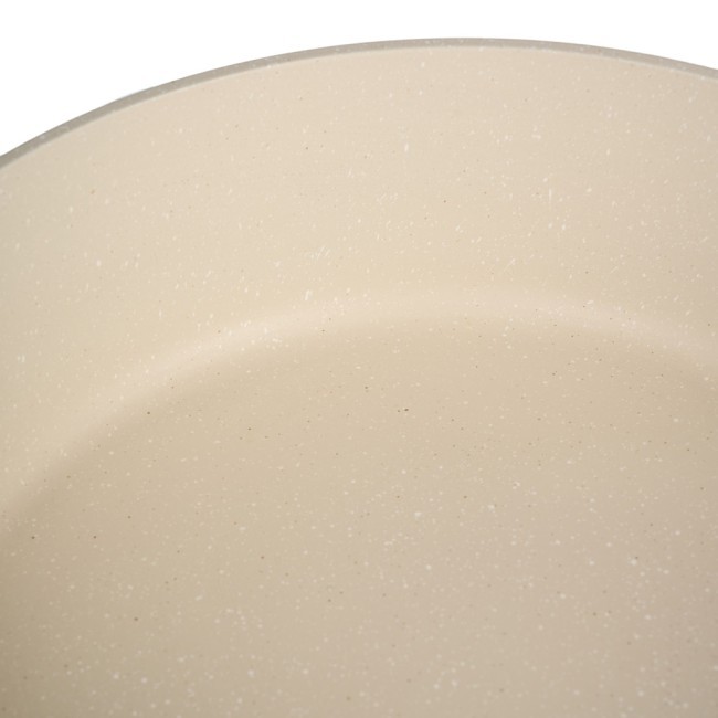 Сотейник со стекл. крышкой и антипригарным покрытием pfluon marble, 26*7,5 см Agness (902-105)