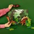 Динозавры и драконы для детей серии "Мир динозавров": птеродактиль, тираннозавр, брахиозавр (набор фигурок из 5 предметов) (MM206-020)