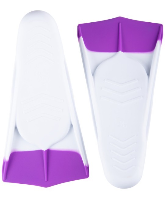 Ласты тренировочные 25DEGREES Pooljet White/Purple, L (1423015)