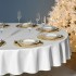Скатерть d220 cm круглая, "феерия. серебро", цвет: белый, полиэстер 100% Lefard (986-004-26) Скатерть d220 cm круглая, "феерия. серебро", цвет: белый, полиэстер 100% Lefard (986-004-26)