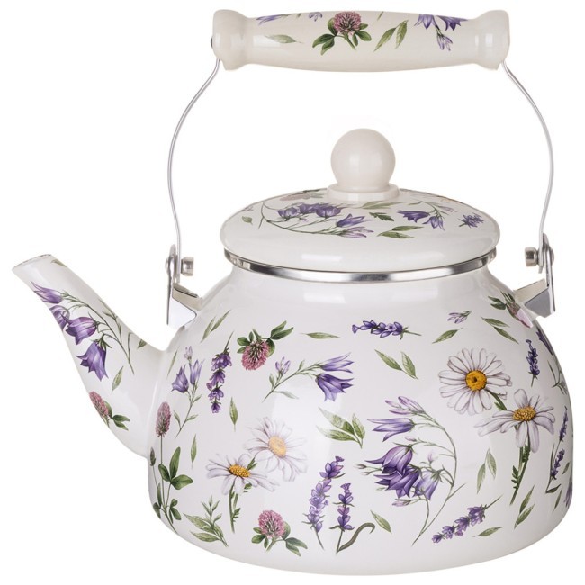 Чайник agness эмалированный серия "flower story", 2,6 л Agness (943-093)
