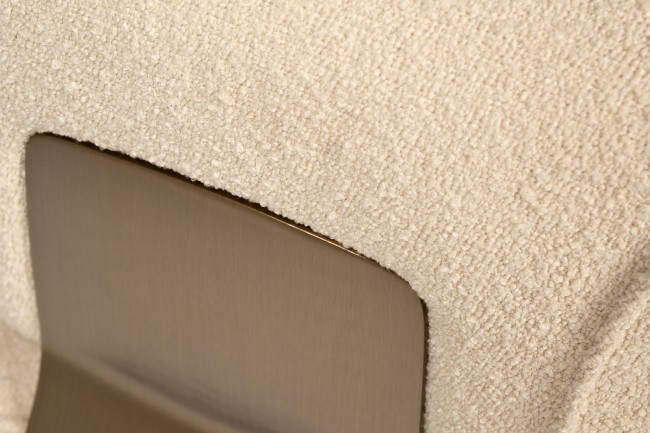 Кресло ткань букле бежевое 85*79*69см (TT-00013393)