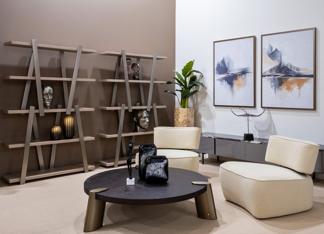 Кресло ткань букле бежевое 85*79*69см (TT-00013393)