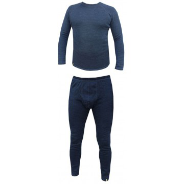 Мужское термобелье Helios Thermo-Merino комплект темно-серый (M) (82431)