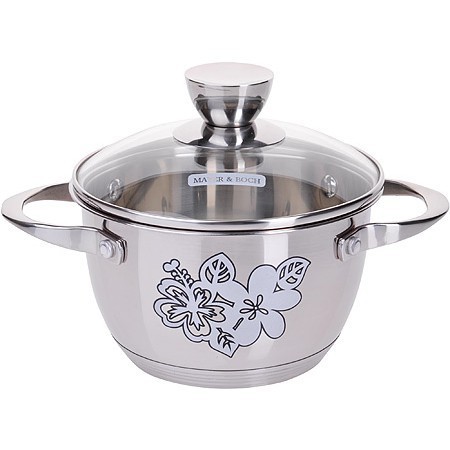 Кастрюля 1,9л стек/крышка МВ (23410)