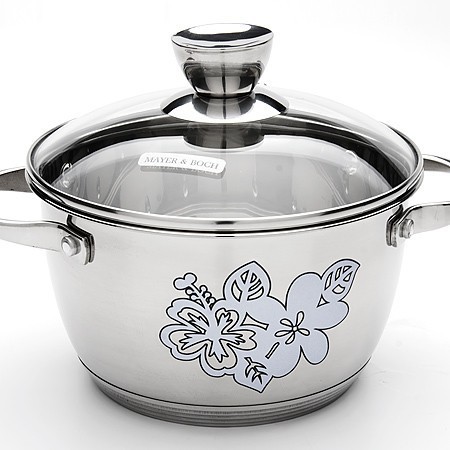 Кастрюля 1,9л стек/крышка МВ (23410)