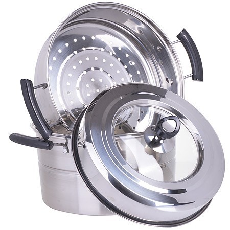 Мантоварка 2 уров 28см нерж МВ (21461) Мантоварка 2 уров 28см нерж МВ (21461)