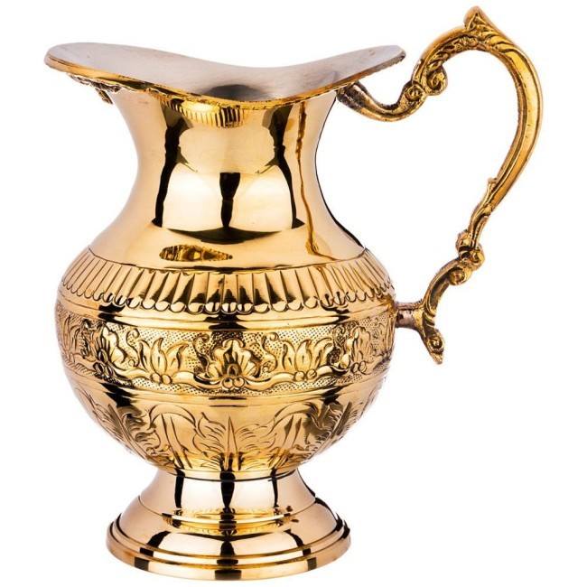 Кувшин 1500мл. латунь высота=23 см Lefard (733-125) Кувшин 1500мл. латунь высота=23 см Lefard (733-125)