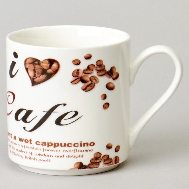 Кружка lefard "coffee mania" 360 мл Lefard (165-567) Кружка lefard "coffee mania" 360 мл Lefard (165-567)