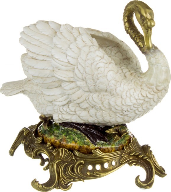 Статуэтка "лебедь" 20*23 см.высота=23 см. Lefard (452-118)